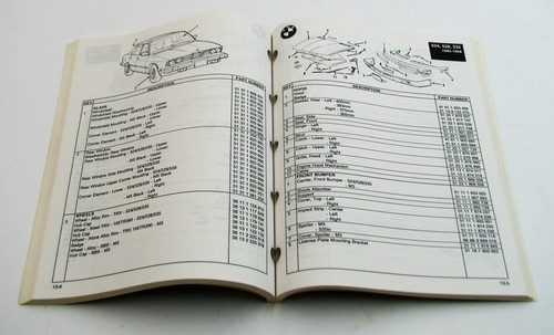 BMW Body Parts Quick Reference Guide (1993) 89 89 1 000 313 - Picture 3 of 3