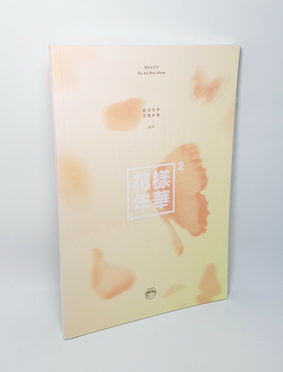 BTS 4th Mini Album In The Mood For Love PT.2 Peach Ver. CD+P.Book+