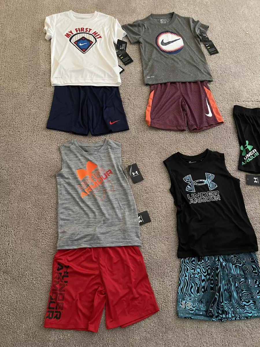 Nike under shop armour shorts