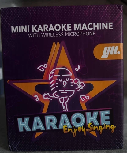 YLL Karaoke Machine with Wireless Microphone and Bluetooth Speaker