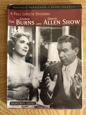 The George Burns & Gracie Allen Show TV Series 1950-1958 4 Episodes