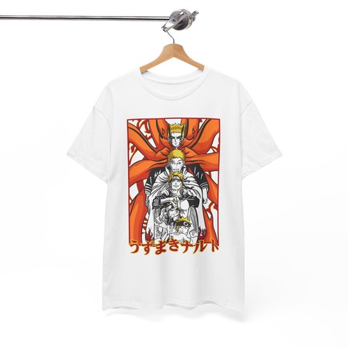 Naruto Shirt Uzumaki Anime Unisex Tee T-Shirt alle Größen Unisex Soft Ninja - Bild 20 von 80