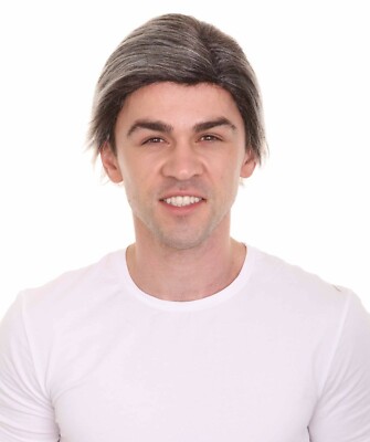 Adult Men's Mixed Color Celebrity Comedian Wigs, Best for Halloween, HM-1036