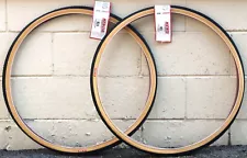 2 Kenda K35 Gumwall 27 x 1-1/4" Road Bicycle Tires Wire Bead Two-Pack (1-Pair)