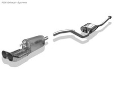  Komplettanlage ab Kat Opel Calibra A inkl. 4x4 2x76 DTM rund scharf