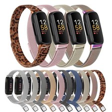 Image of Metal Magnetic Milanese Loop Strap for Fitbit Inspire 3 Stainless Steel Band