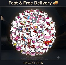 50pcs Cute Hello Kitty Stickers For Water Bottle Kawaii Sanrio 50 Kitt