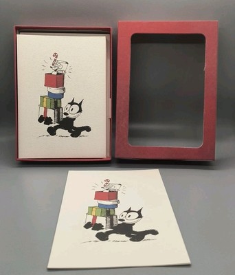 Vintage Felix The Cat Greeting Cards Holiday Cards - RARE Graphique De France