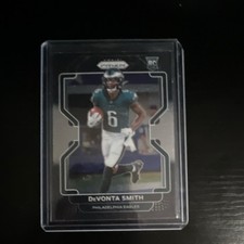 Panini 2021 Chronicles Prizm Black Rookie DeVonta Smith #PB-8 Eagles