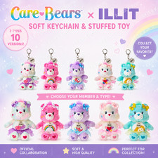 ILLIT JAPÓN POP UP CUIDADO OSOS MD JUGUETE DE PELUCHE OFICIAL MASCOTA ENCANTO