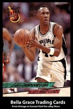 1993-94 Fleer Ultra Willie Anderson #167 San Antonio Spurs NBA Basketball