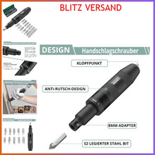 Schlagschraubendreher Set 13-teilig COF023DES, Schwarz, Schlitz Kreuzschlitz