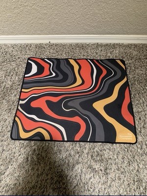 The Mousepad Company Strata Liquid Red/ Yellow/Black