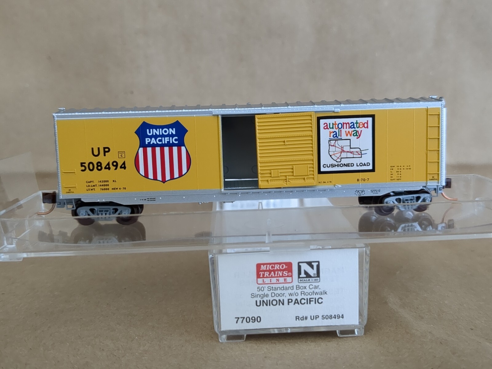 Micro-Trains #77090 Union Pacific Boxcar N-Scale