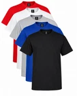 Hanes USA Beefy T TALL BLACK GREY RED BLUE or WHITE Extra Long Length Cotton