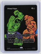 Primal Vigor (Borderless) #81 Marvel Universe Eternal-Legal
