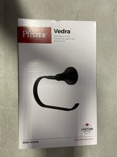 Pfister BRB-VED0B Vedra Wall Mounted Towel Ring in Matte Black