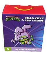 2025 McDonalds Teenage Mutant Ninja Turtles X Hello Kitty MY MELODY X DONATELLO