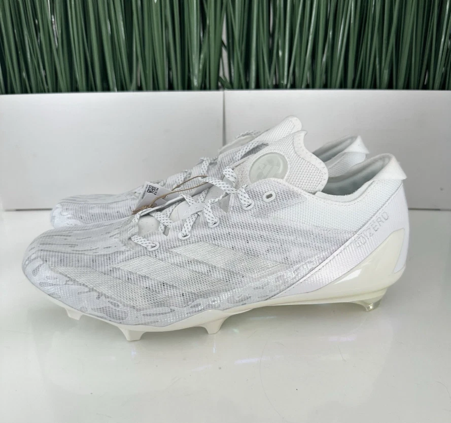 adidas White 17 US Football Shoes & Cleats for Men for sale  display picture 3