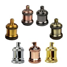 E27 Industrial Edison Lamp Holder Screw Bulb Fitting Antique Retro Light Holder