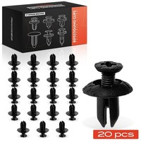 Frankberg 20X NYLON-CLIP Schwarz StoßFÄNger Passend FüR Lexus IS NX RC SC Toyota