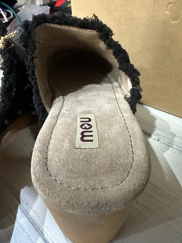 Mou Zoccolo Donna Nero Size Eu38 M5 - Picture 4 of 7