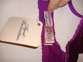 Agent Provocateur NWT Pink Bra 32B Silk Satin Blend Adjustable Straps Wired 