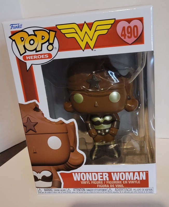 Funko Pop! Vinyl: DC Universe - Wonder Woman (Valentine Chocolate) #490