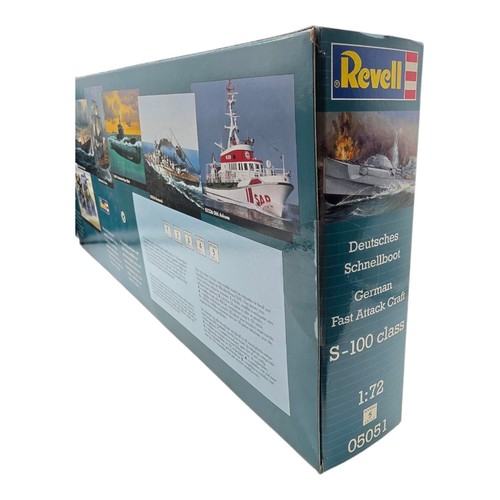 Revell S-100 Class Deutsches Schnellboot German Fast Attack Craft 1/72 NIB - Picture 2 of 4