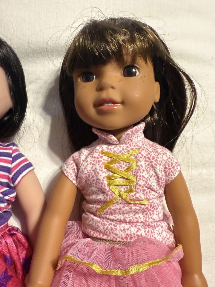 American Girl Wellie Wishers Ashlyn Kendall Willa Emerson Lot Of 4 Dolls - Image 4 of 4