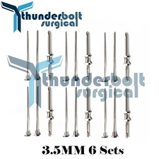 HRT Trocar 3.5 mm Hormone Replacement Pellet Insertion Trocars 6 Sets