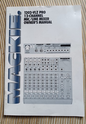 Mackie 1202-VLZ Pro 12 Channel Audio Mixer - Picture 3 of 4