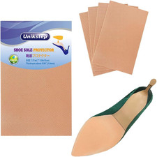 UNIKSTEP 4 Pieces Shoe Sole Protectors, Shoe Bottom and Heel anti Slip Grip Pads