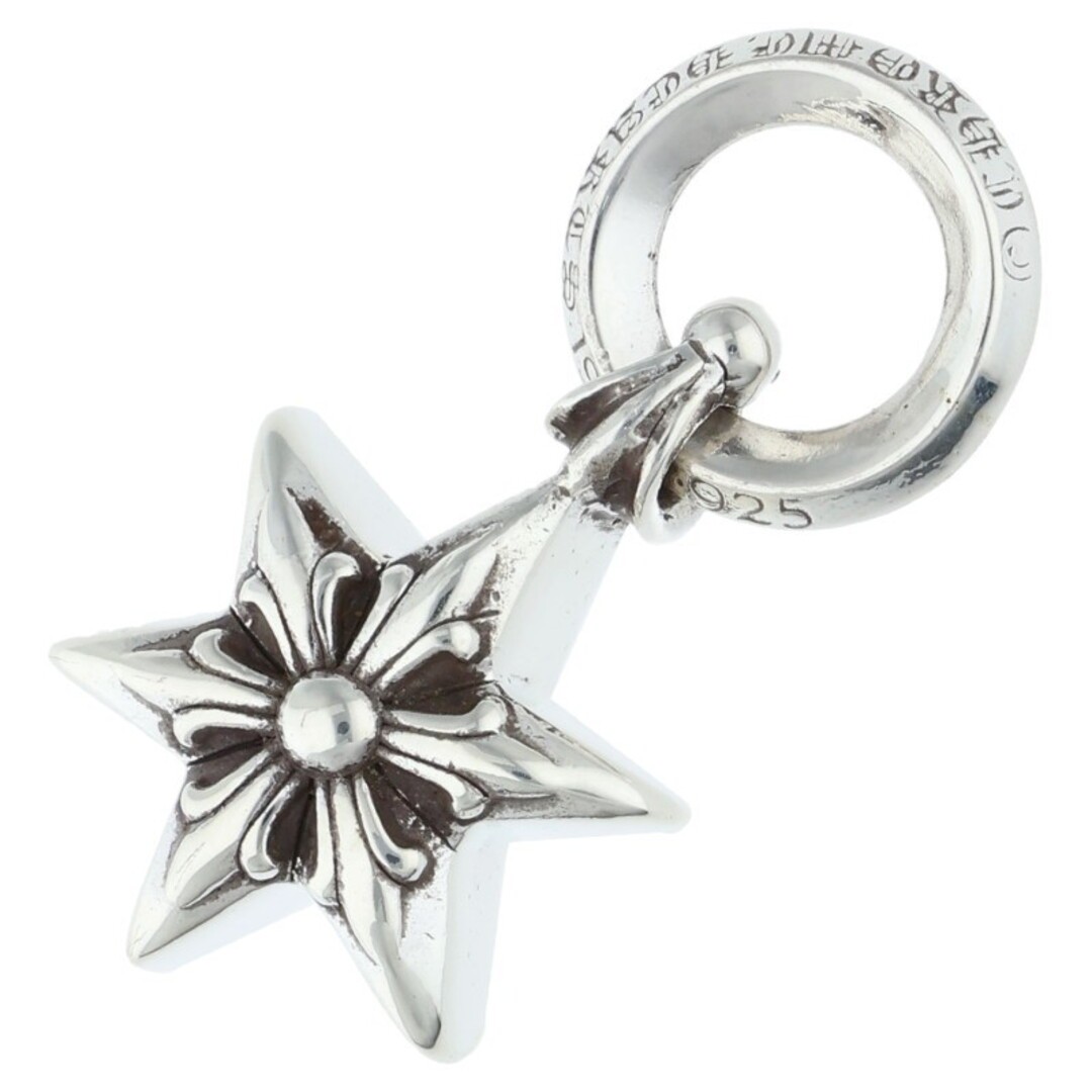Chrome Hearts PDT STAR 6 Point Pendant Silver Necklace Top for Men Used dee16429 View 3