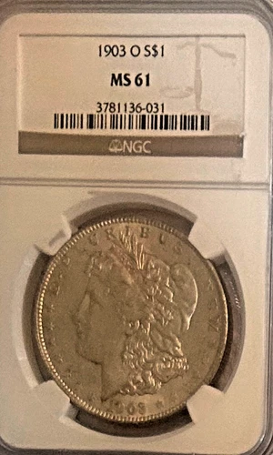 1903 O Morgan a very nice BU beautiful coin, full of luster, Nice free shipping