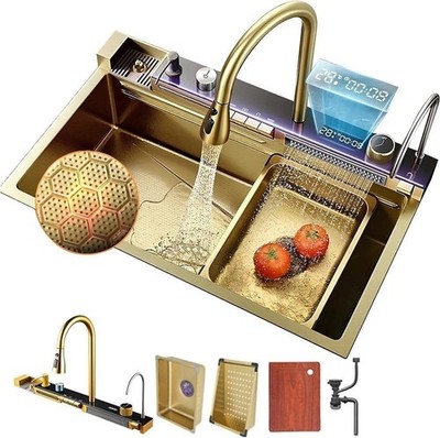 Faizee Home Edelstahlspülen Nano, Neom, Hydro, Infinity & Quantum