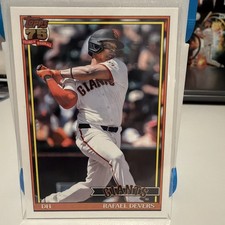 2026 Topps Series 1 - Rafael Devers #T91-54 - SF Giants