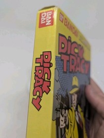 Dick Tracy NES (Nintendo Entertainment System, 1990) Game And Box, Tested