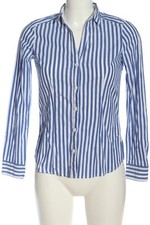 H&M Camicia a maniche lunghe Donna Camicia elegante Taglia IT 40 blu-bianco