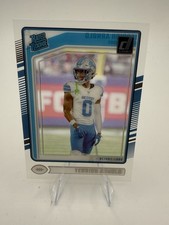 2024 Panini Clearly Donruss Terrion Arnold Rookie RC #85 Lions