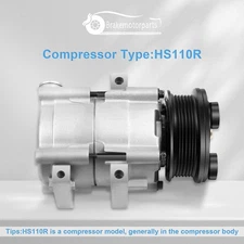 A/C AC Compressor For Ford F-150/ F-250 F350 F450 Super Duty 4L3Z19703AB