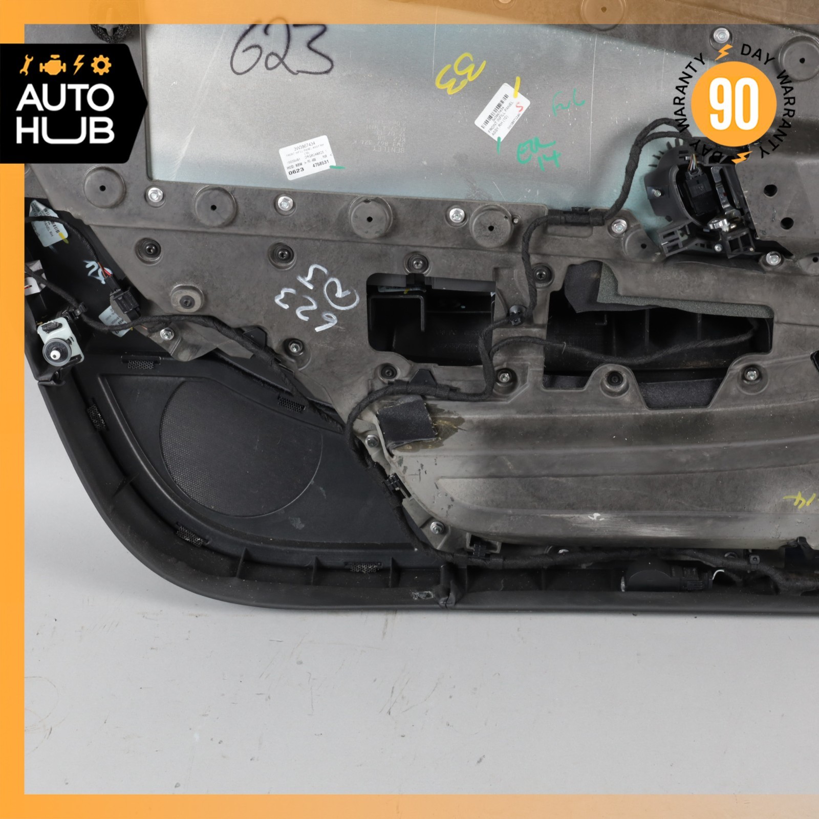 12-15 Bentley Continental GTC Convertible Right Side Interior Door Panel OEM 32k