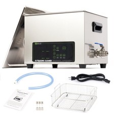 U.S. Solid Dual-Frequency Digital Ultrasonic Cleaner 22L 28/40kHz