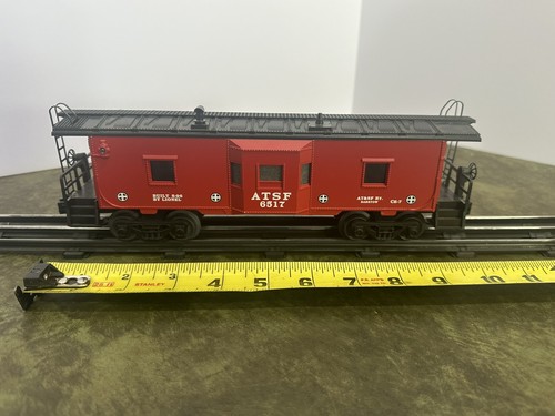 Lionel ATSF 6517 Illuminated Red Caboose No Box | eBay