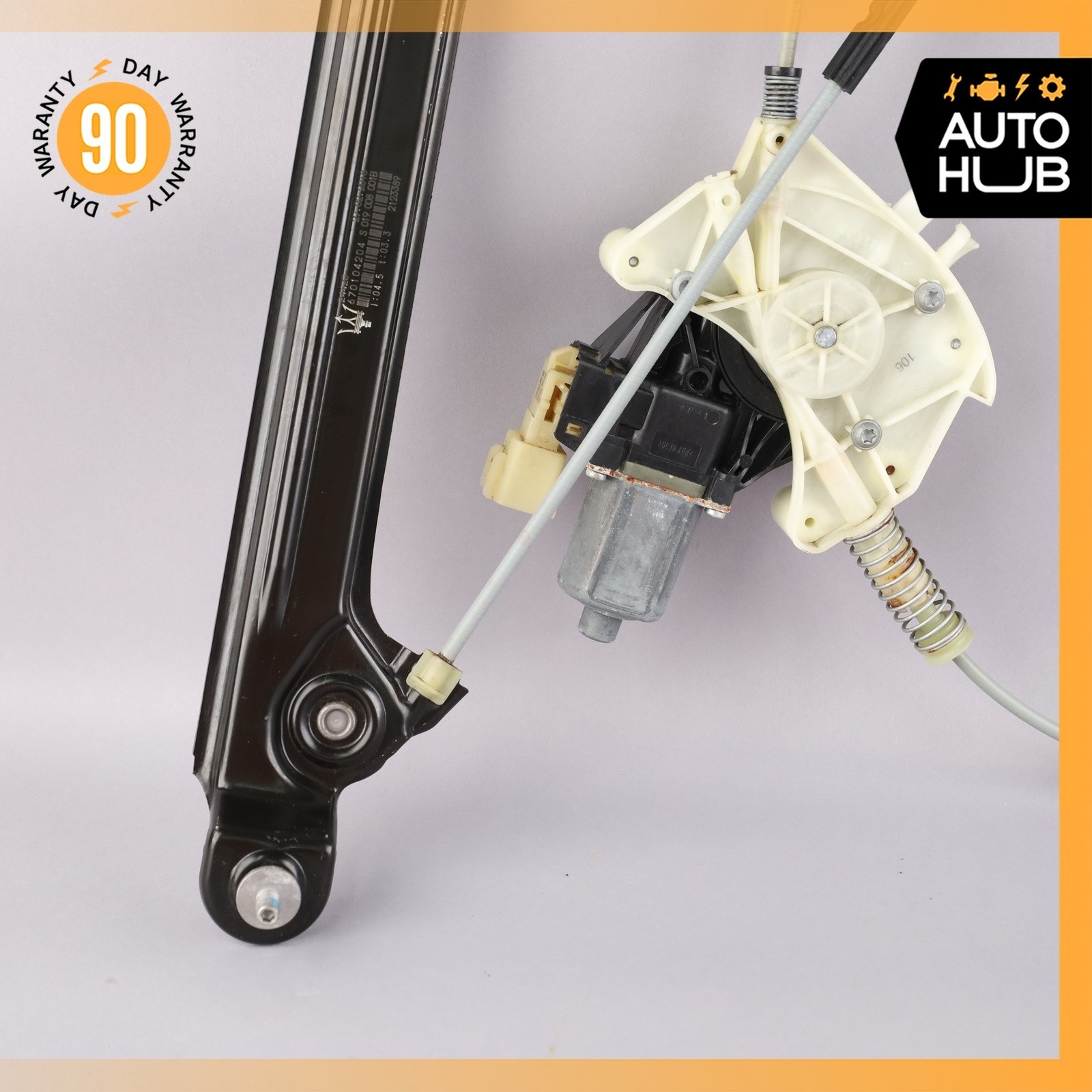 17-24 Maserati Levante M161 Front Left Window Regulator Motor 670104204 OEM 89k