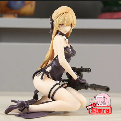 Mädchen Frontline Ots 14 lila Regen Herz schwere Schäden Anime Mädchen Figur
