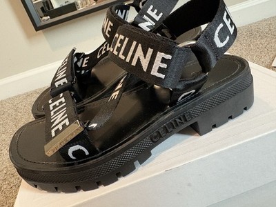 CELINE LEO STRAPPY SANDAL SIZE 37 