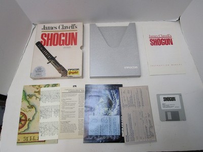 SHOGUN FOR COMMODORE AMIGA GAME BY INFOCOM TESTED AND WORKING  ️