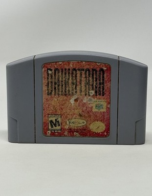 John Romero's Daikatana Nintendo 64 N64 Authentic Game Cartridge Cleaned Pins