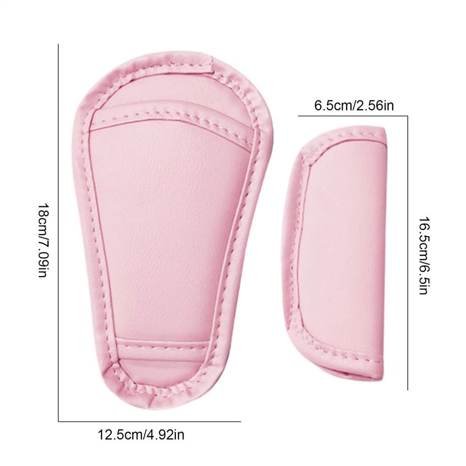 Baby Car Seat Straps Cover Child Safety Belt Holder Breathable Baby - Image 2 of 4